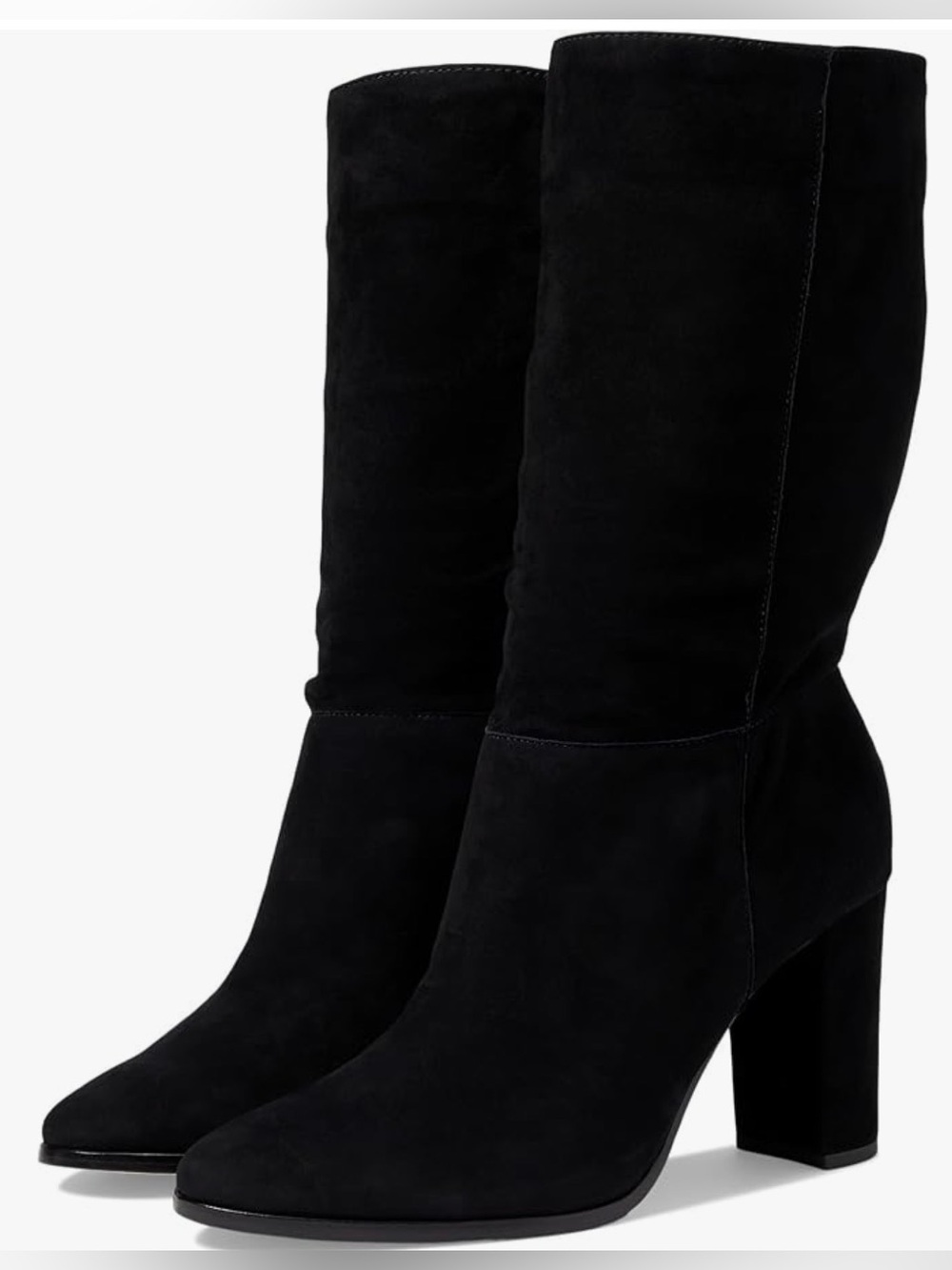 Ralph Lauren black suede Artizan Suede mid Boot nwt